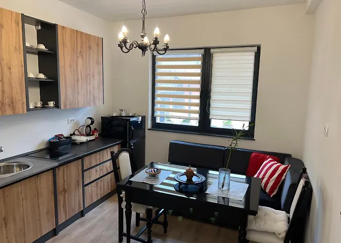 Golden In The Town Center With A Free Garage Apartman